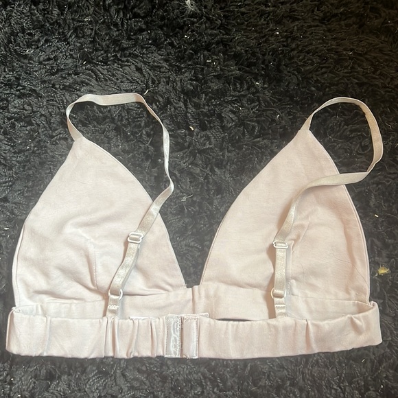 Brand BASIC by PRIV size L sports bra light purple - Picture 2 of 2